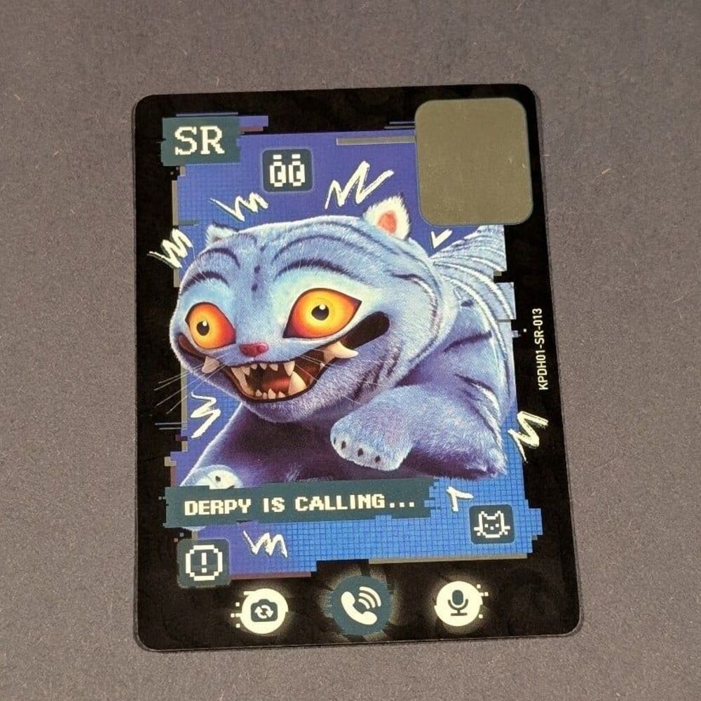 Kayou K-Pop Demon Hunters Derpy Is Calling SR Card KPDH01-SR-013